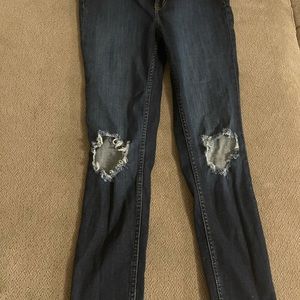 Free People dark denim